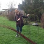 Willow Elephant Sculpture, Somerset