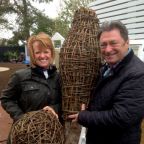 Elaine Marks and Alan Titchmarsh