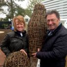 Elaine Marks and Alan Titchmarsh